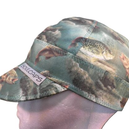 Fish Print Welding Hat
