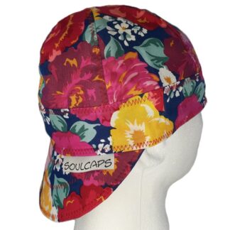 Packed Floral Welding Hat