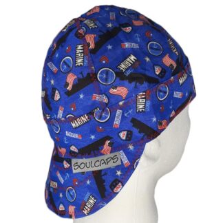 US Marine Courage Blue Welding Hat