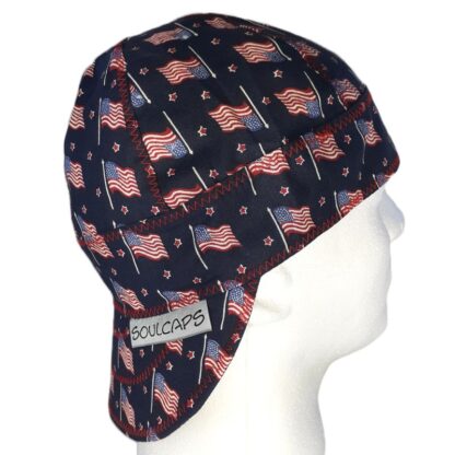 America the Beautiful Dark Navy Welding Hat