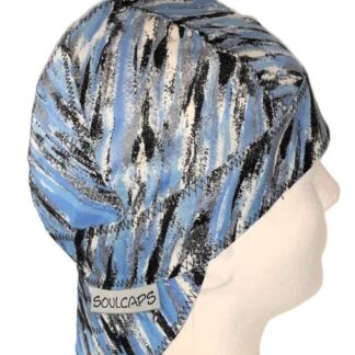 Blue Lightning Welding Hat