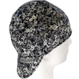 Digital Gray Camo Welding Hat