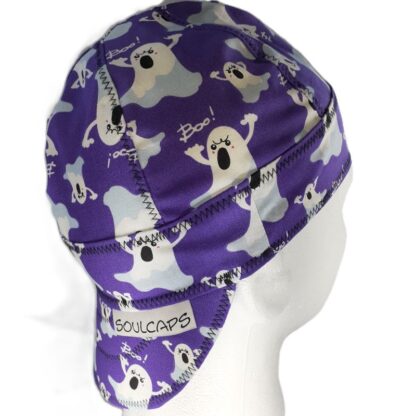 Halloween Boo Purple Welding Hat