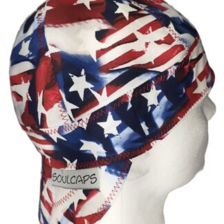Patriotic Flags Stars Abstract Welding Hat