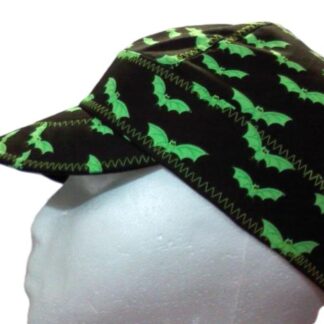 Halloween Neon Bats Welding Hat