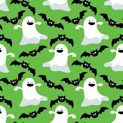 Halloween Ghostly Green Welding Hat - Image 3