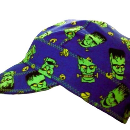 Halloween Frankenstein Purple Welding Hat