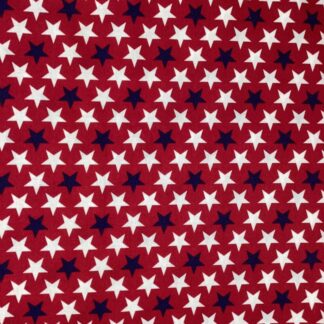 Patriotic Bold Stars Red Welding Hat